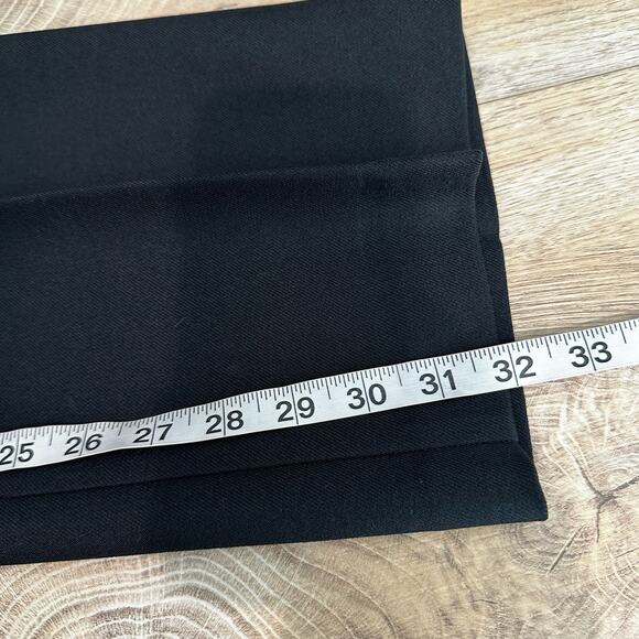 Levi's Vintage 80s High Rise Bend Over Straight Leg Pant Black 18 - Picture 9 of 9